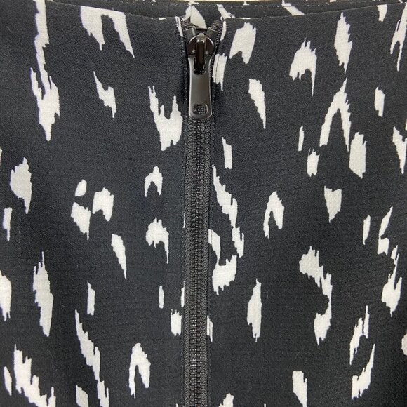 RACHEL ZOE |  Crop Top & Pencil Skirt Matching Set Black & White 4 - Picture 15 of 16